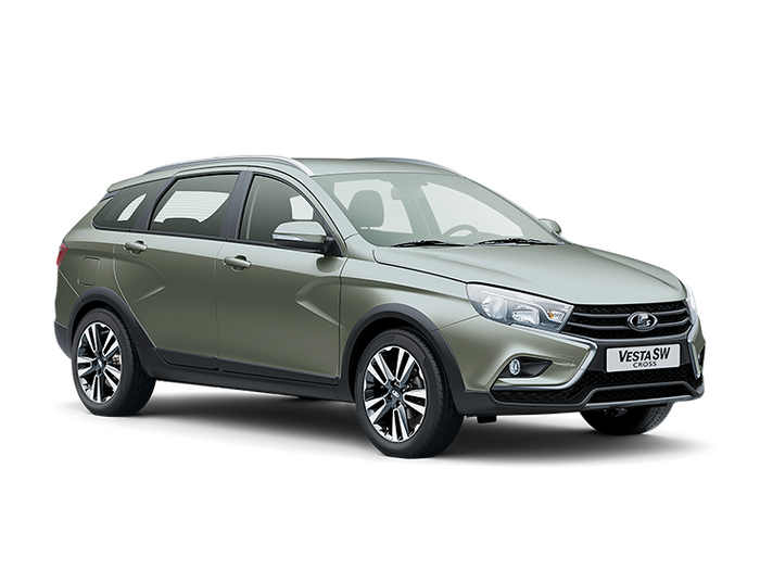 Lada Vesta SW Cross Серо-голубой "Фантом"